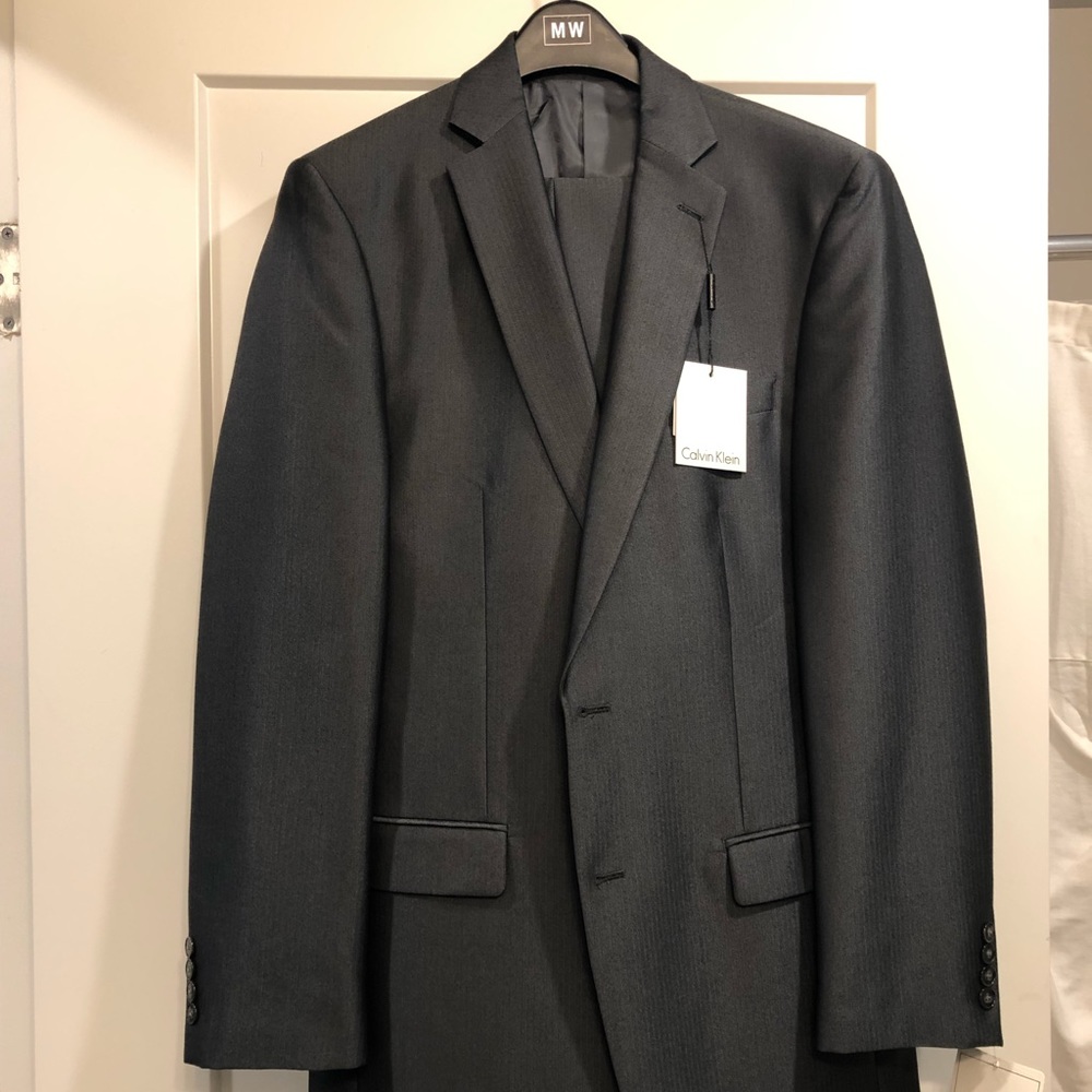 Calvin Klein Men’s Warehouse Suit